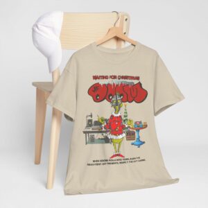 Waiting For Christmas Mf Doom Christmas T-Shirt Product Photo 3