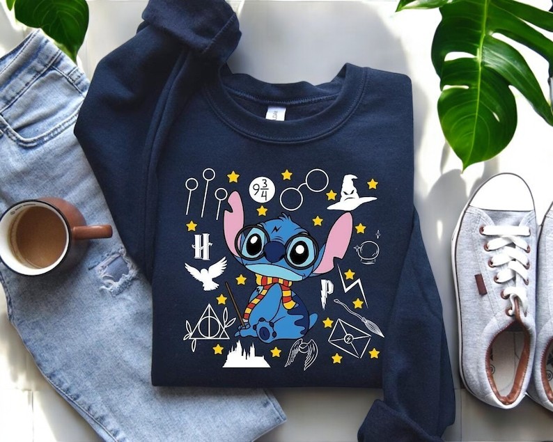 Wizard Stitch Halloween Shirt Product Photo 2