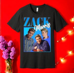 Zack Morris Oversized Fashion T-Shirt Product Photo 2