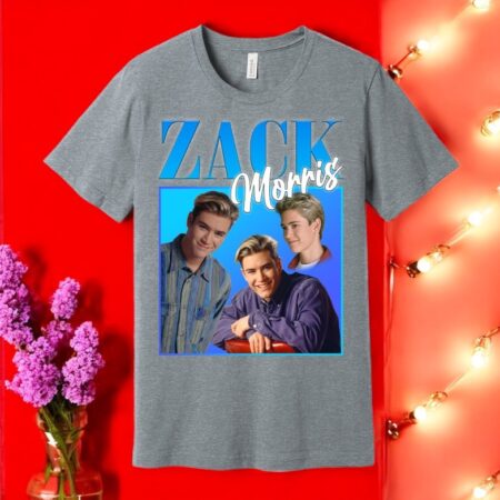 Zack Morris Oversized Fashion T-Shirt Product Photo 1