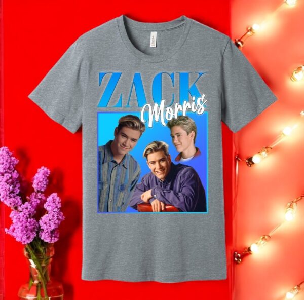 Zack Morris Oversized Fashion T-Shirt Product Photo 1