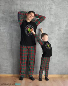 Grinch Christmas Maybe Christmas Doesn't Come From a Store Grinch Family Pajamas Set Product Photo 3