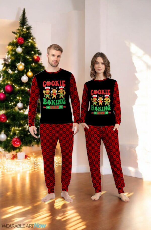 Christmas Cookies Baking Crew Family Matching Pajama Set Product Photo 1