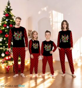 This Is My Christmas Pajama Shirt Family Matching Pajama Set Product Photo 3