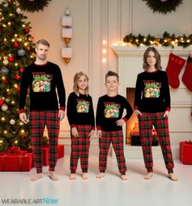 The Golden Girls May Your Days Be Golden And Bright Christmas Matching Pajamas Family Set Product Photo 4