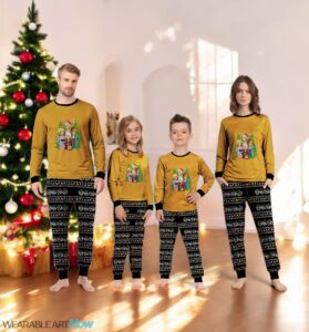 Golden Girls Christmas Pine Trees Family Matching Pajamas Set Product Photo 4
