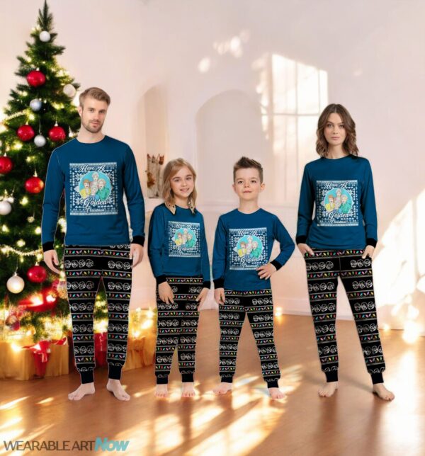 Golden Girls Have A Golden Christmas Family Matching Pajamas Set Product Photo 1