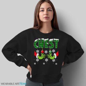 Chest Nuts Christmas Shirt Funny Matching Couple Chestnuts T-Shirt Sweatshirt Hoodie - Sweatshirt