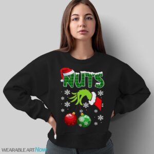 Chest Nuts Matching Chestnuts Funny Christmas Couples Nuts T-Shirt Sweatshirt Hoodie - Sweatshirt