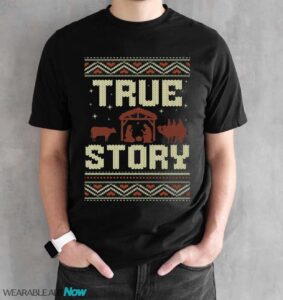 Christian Sweater Ugly Christmas Sweater - Black Unisex T-Shirt