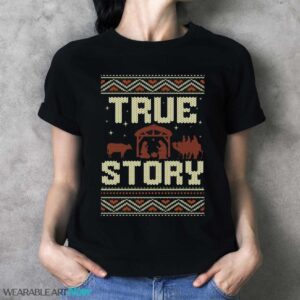 Christian Sweater Ugly Christmas Sweater - Ladies T-Shirt