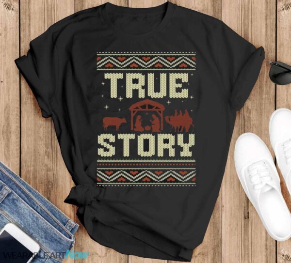 Christian Sweater Ugly Christmas Sweater - Black T-Shirt