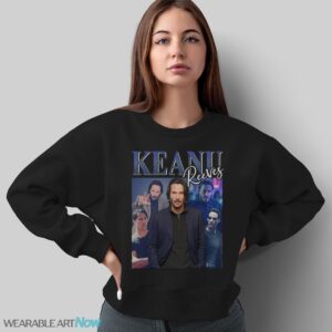 Keanu Reeves Vintage 90s Tee, Retro Matrix John Wick Fan T-shirt - Sweatshirt