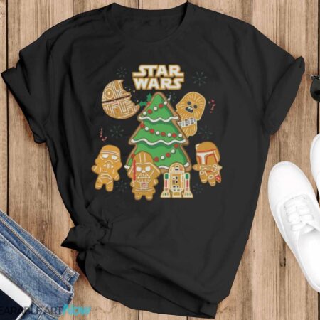Star Wars Christmas Sweater, Ugly Christmas Sweater - Black T-Shirt