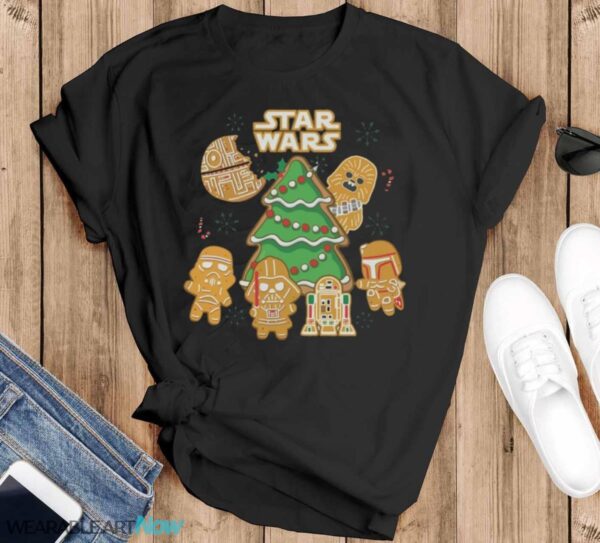 Star Wars Christmas Sweater, Ugly Christmas Sweater - Black T-Shirt