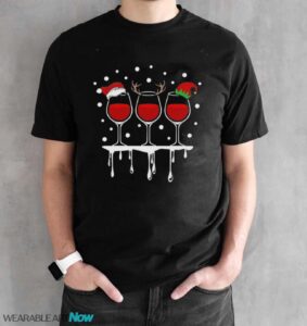 Vine Lover Gift Worker Winter Christmas Vine Christmas T-Shirt Sweatshirt Hoodie - Black Unisex T-Shirt