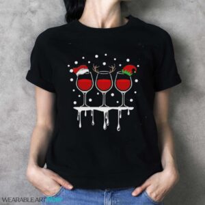 Vine Lover Gift Worker Winter Christmas Vine Christmas T-Shirt Sweatshirt Hoodie - Ladies T-Shirt