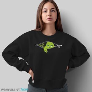 Xmas Grinch Green Color Saying Ew People Christmas T-Shirt Sweatshirt Hoodie - Sweatshirt