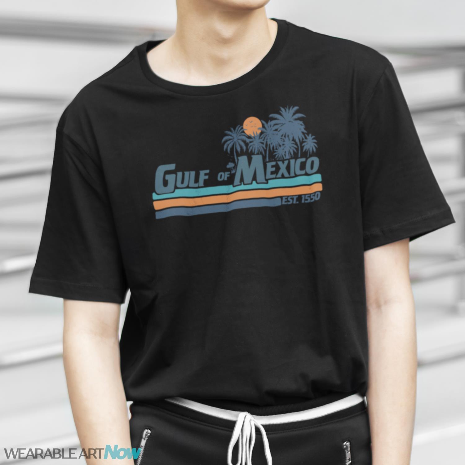 Gulf of Mexico Shirt - G500 Cotton T-Shirt - Black