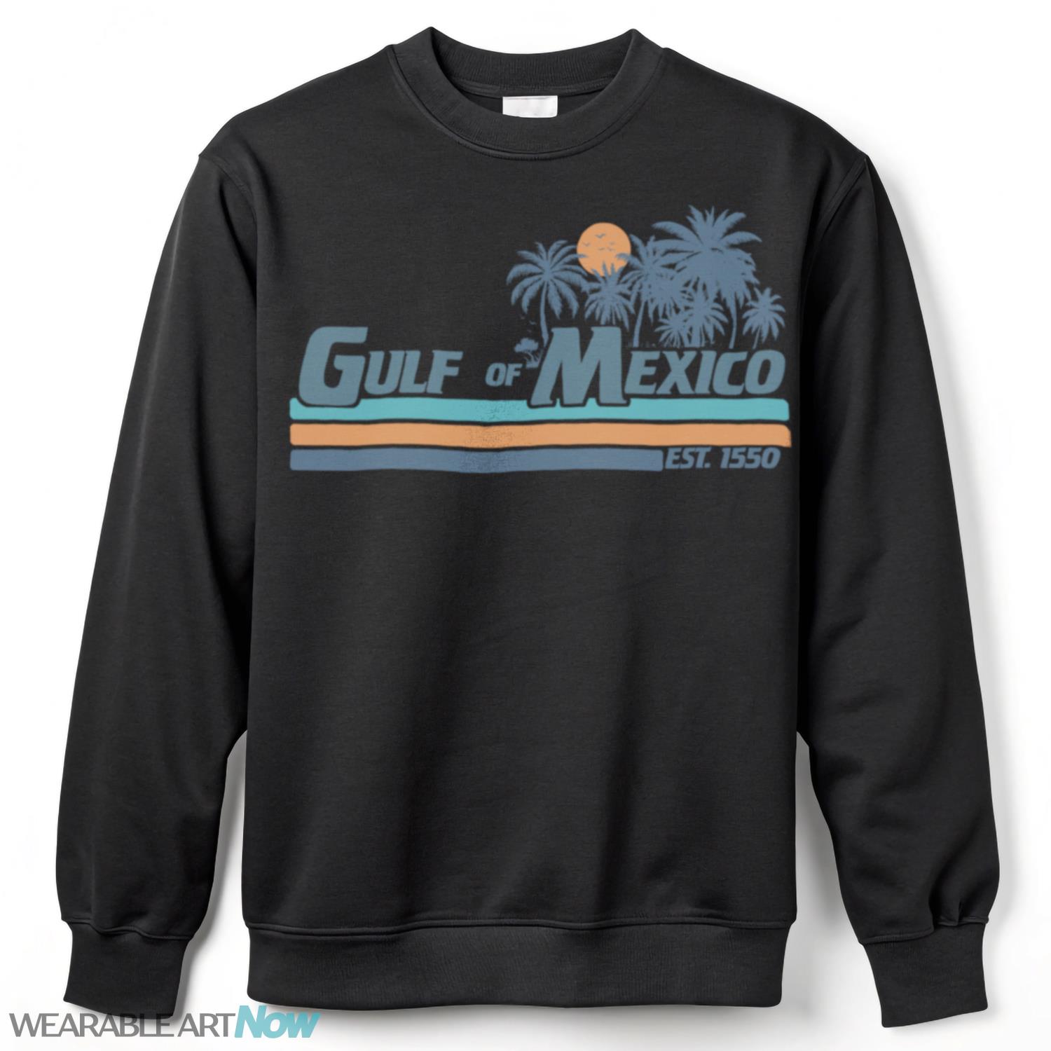 Gulf of Mexico Shirt - G180 Sweatshirt - Black