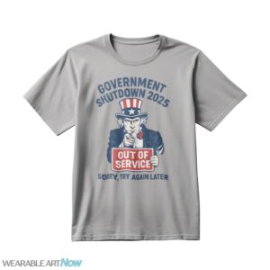 Uncle Sam - Government Shutdown 2025 Shirt - Untitled-1